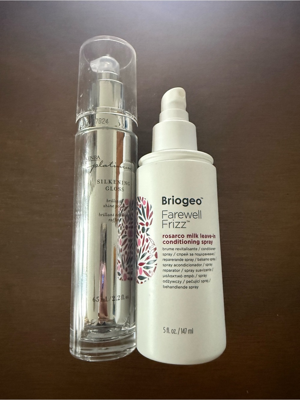 Kenra Platinum Gloss + Briogeo Leave-In Haircare Bundle
